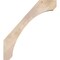 Ekena Millwork 5 1/2"W x 32"D x 36"H Legacy Smooth Knee Brace, Douglas Fir BRC06X32X36LEC00SDF - alternate 4